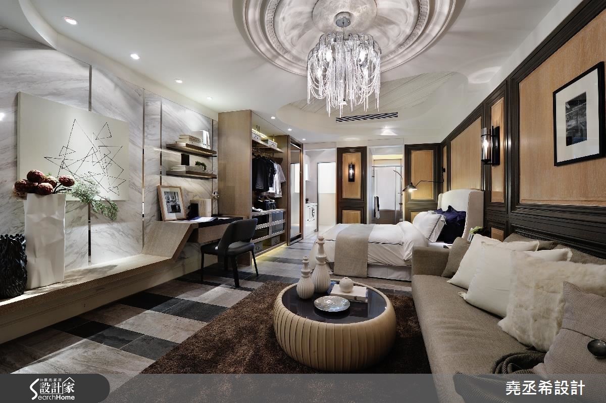 运用线板和大理石，33平也像住进星级酒店