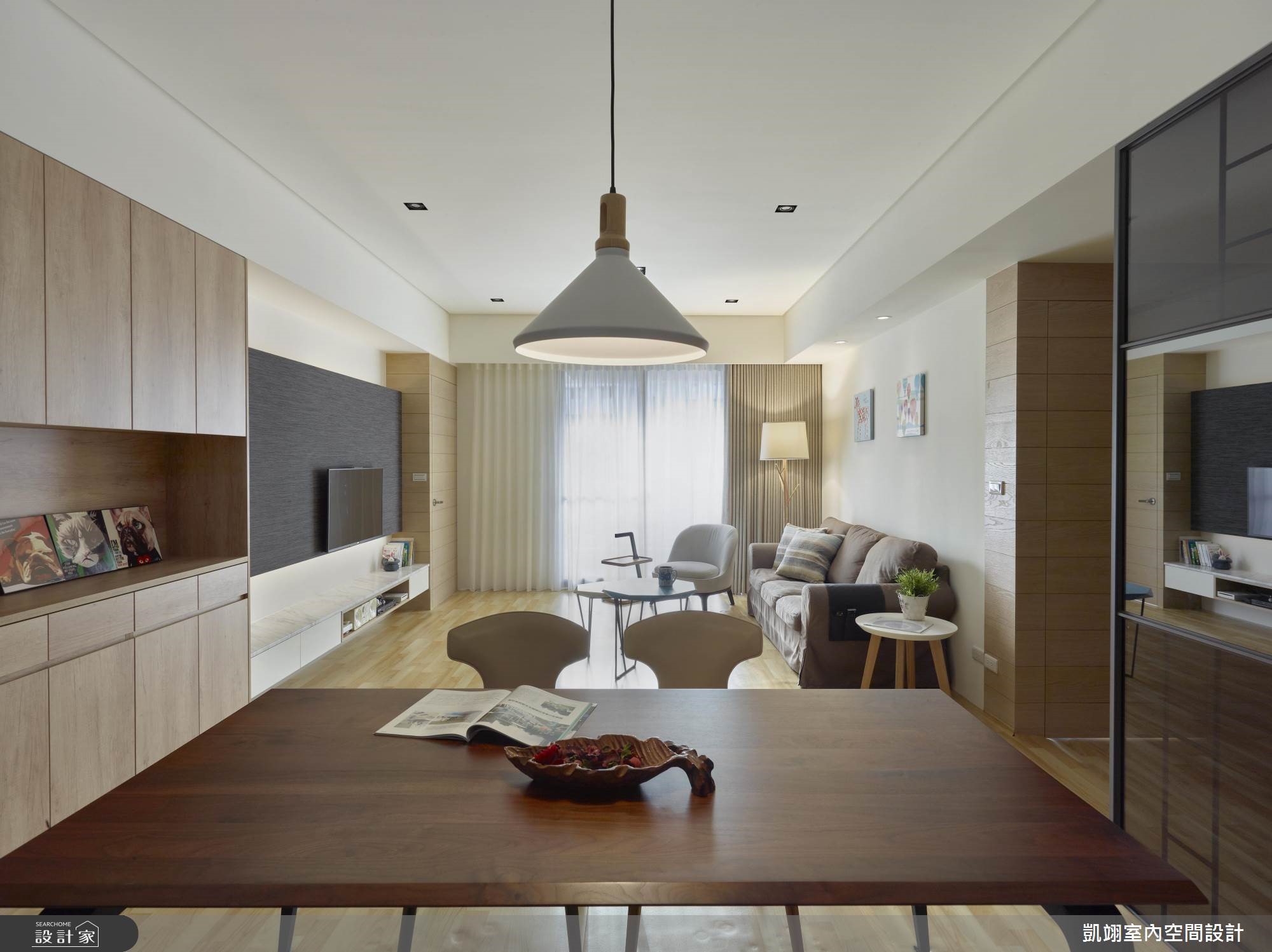 用圆角与色彩，酝酿暖心的亲子宅