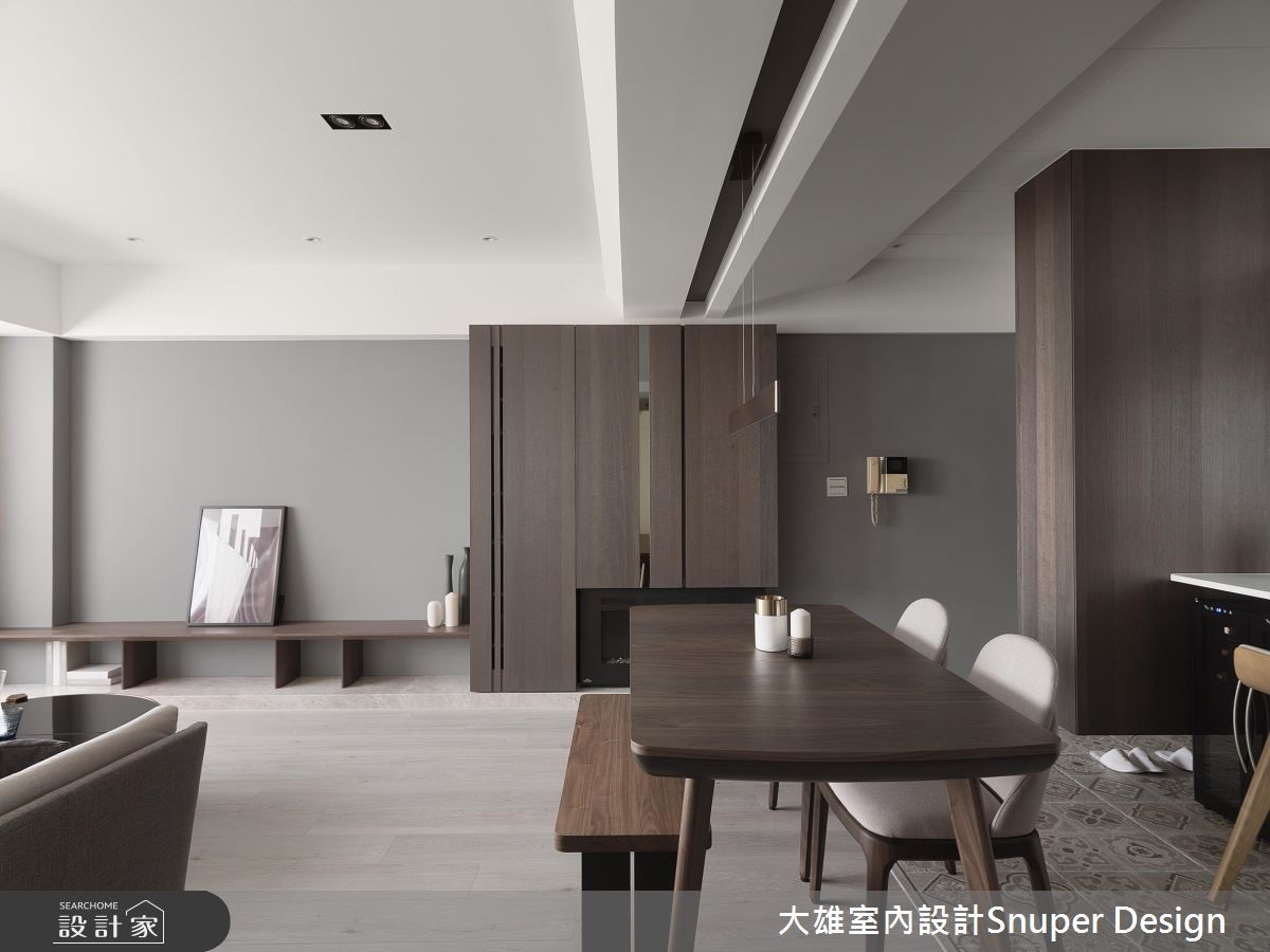 爱上宁静优雅灰！79平米老房变身气质现代宅