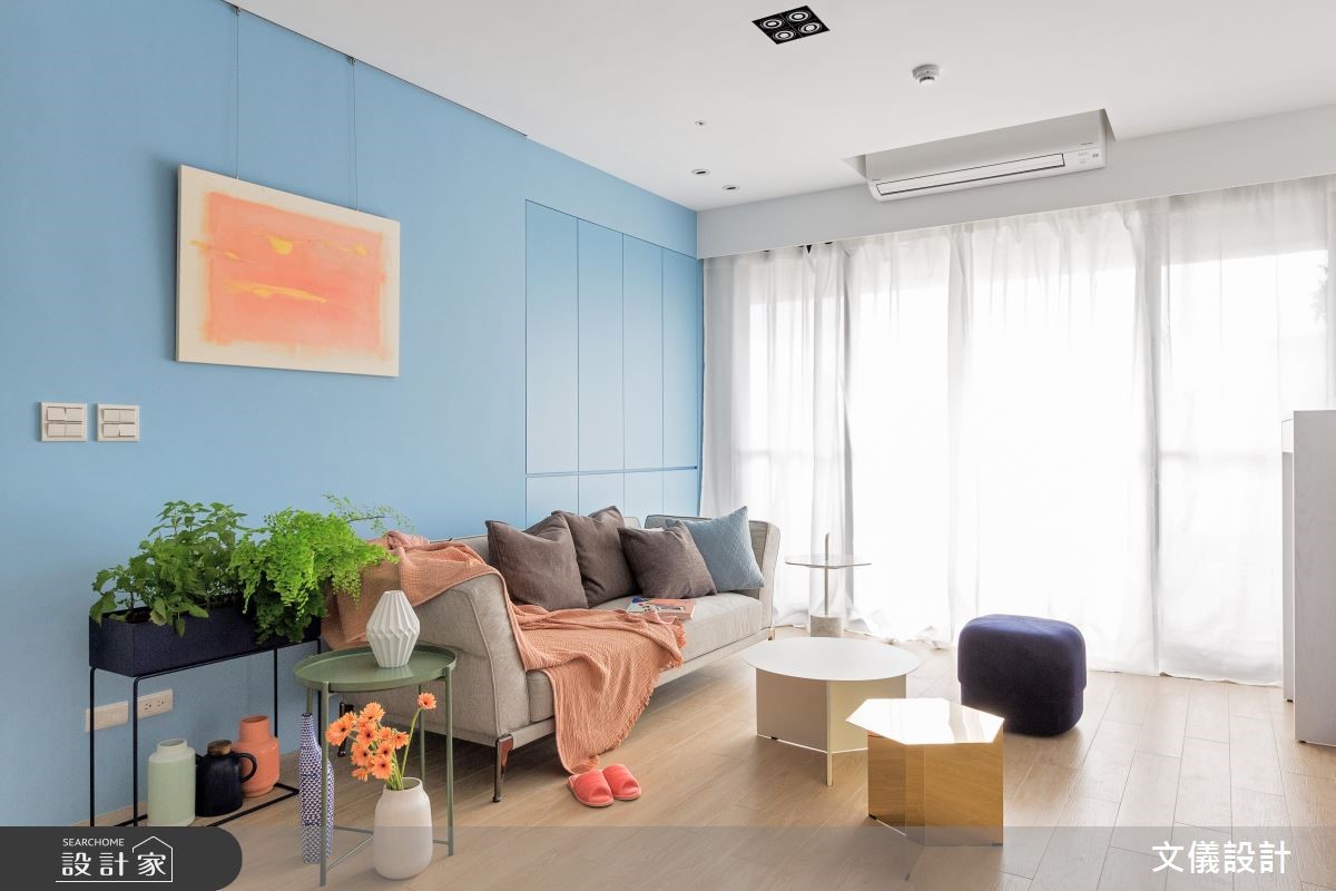 天天享有蓝天白云好疗癒！ 125 平米欧式古典打造清新风尚宅