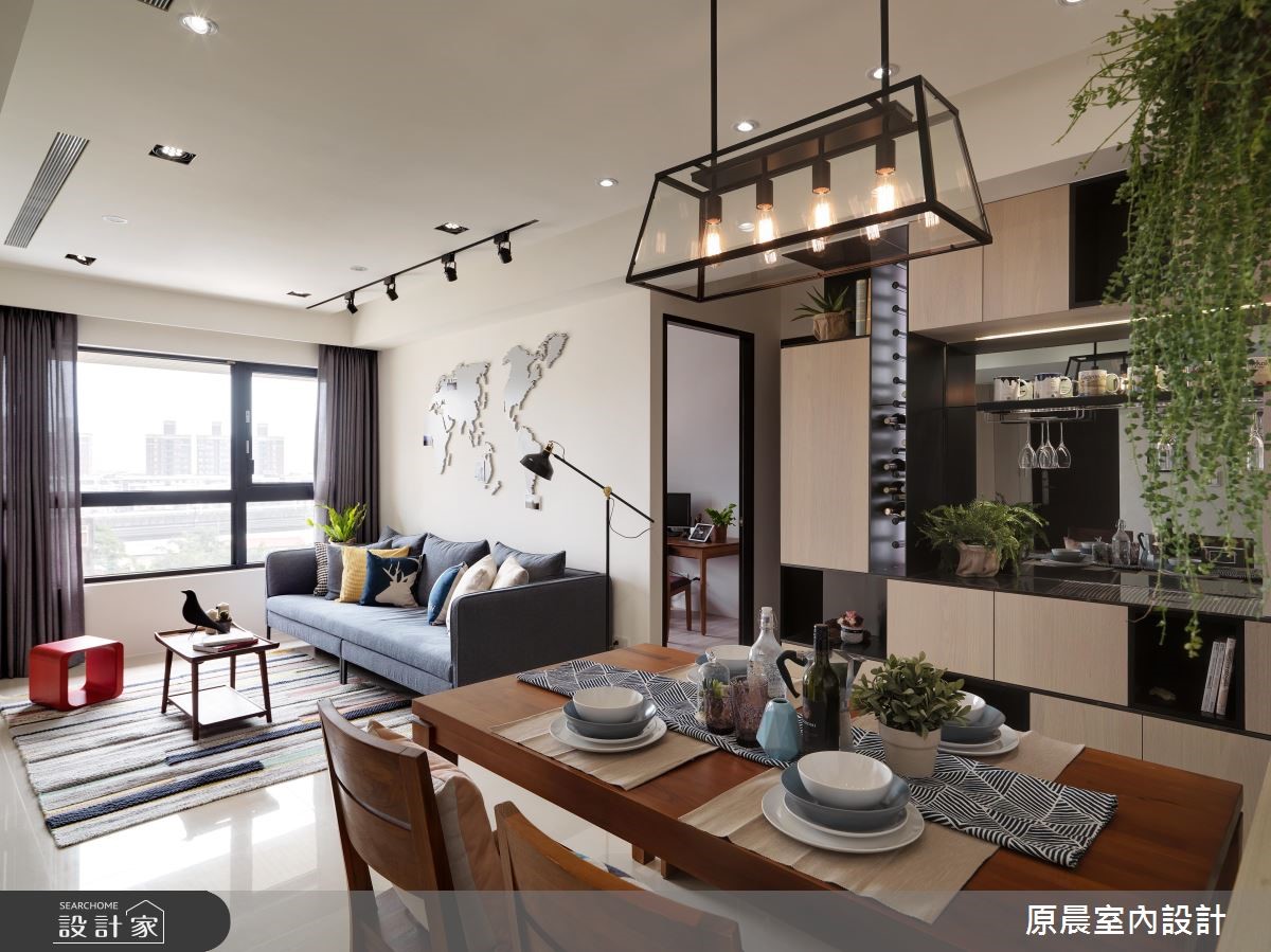 用旅行叙写生活 两个人的 81 平方米现代风居家