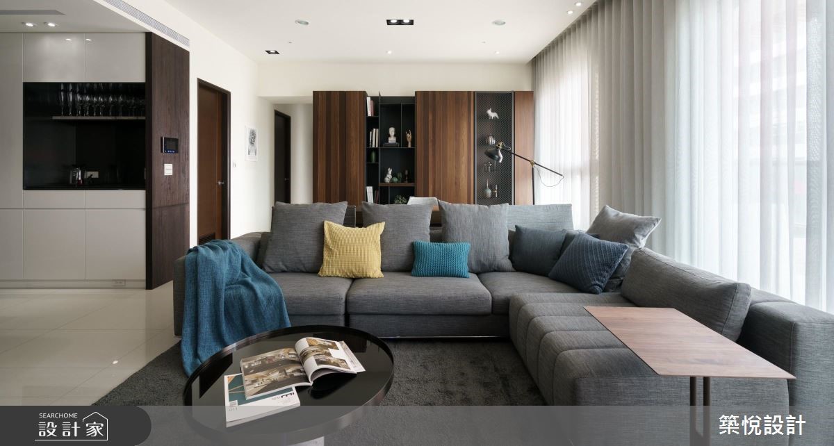 享受时尚优质生活！有品味的 125 平米现代风家居