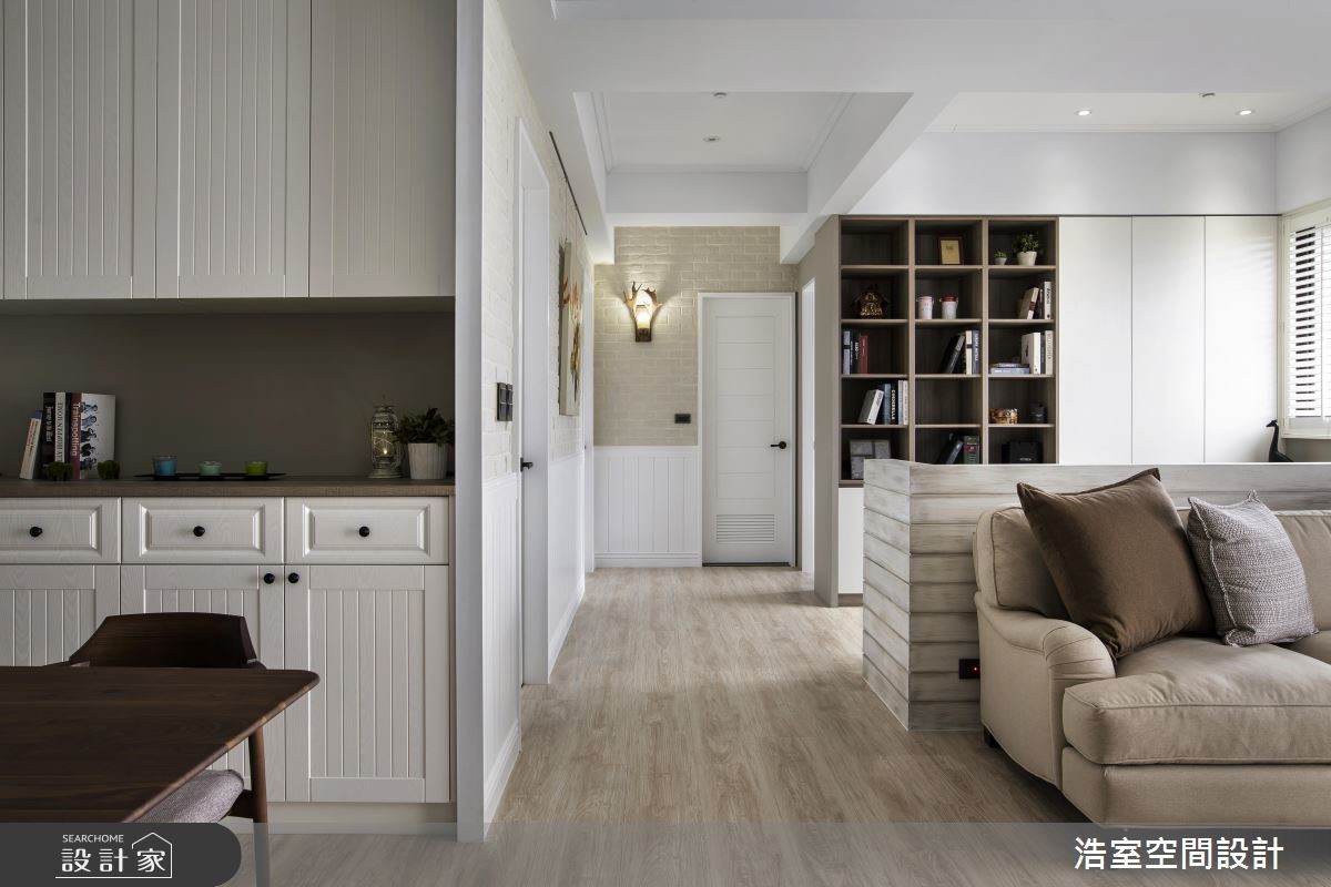 一家 3 口幸福生活提案 都在198平方米纯白美式家 !