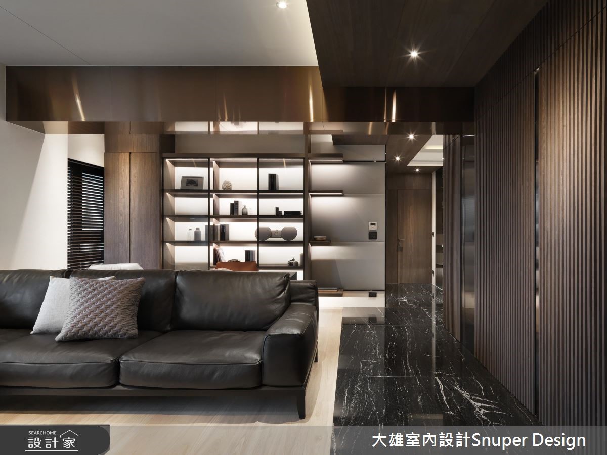 精工定制现代风尚 沉稳大器的132平米居家典範