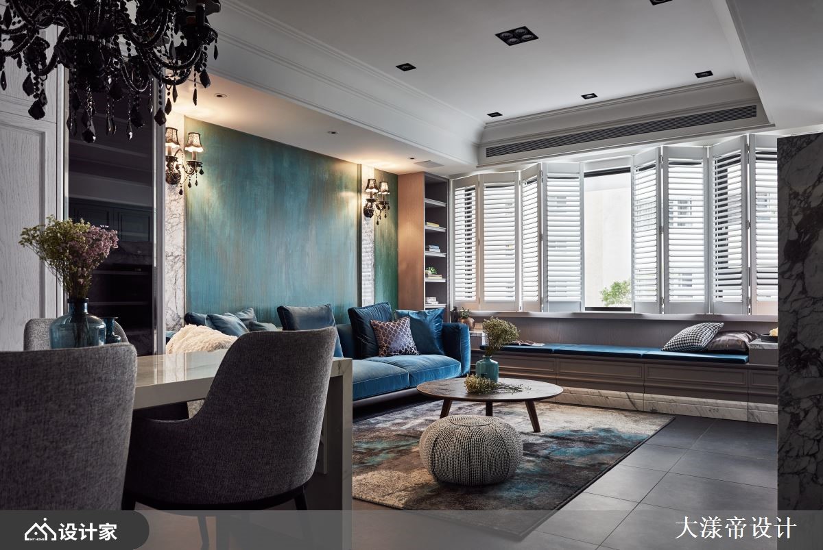 听见潮水的优雅起伏！花砖、百叶窗带入异国感