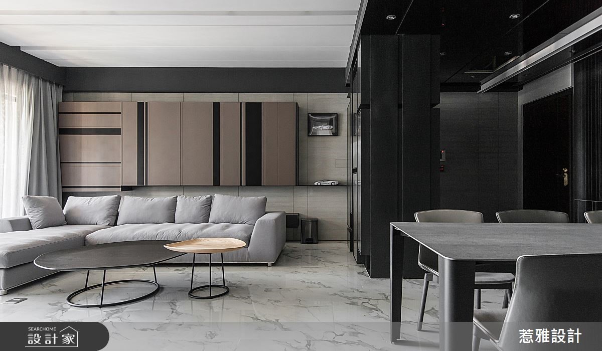 超跑美学奔驰家中！玩出215平米时尚精工质感