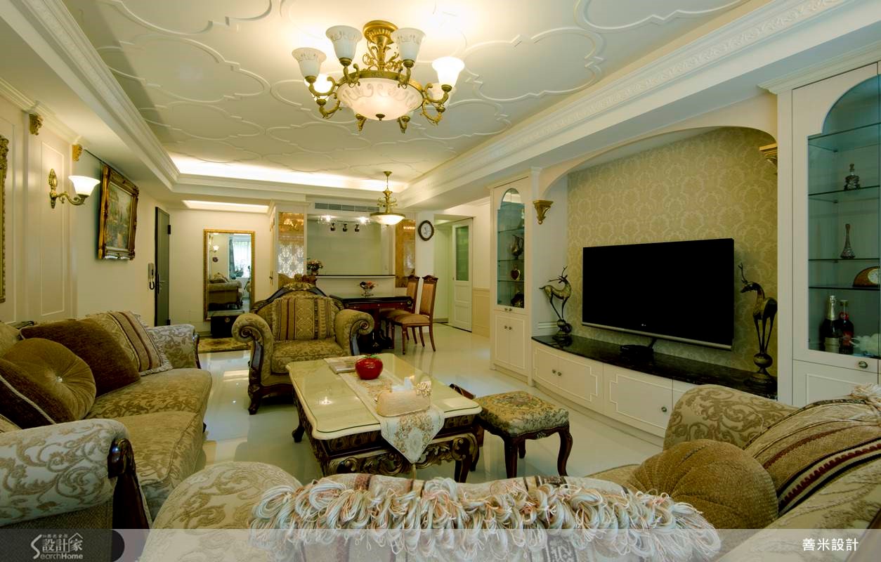 小家庭也能坐拥皇家豪邸！新古典风打造欧式场景