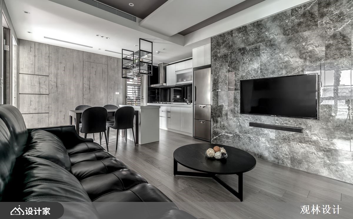 魅力逼人！让你不得不爱的灰色时尚现代宅