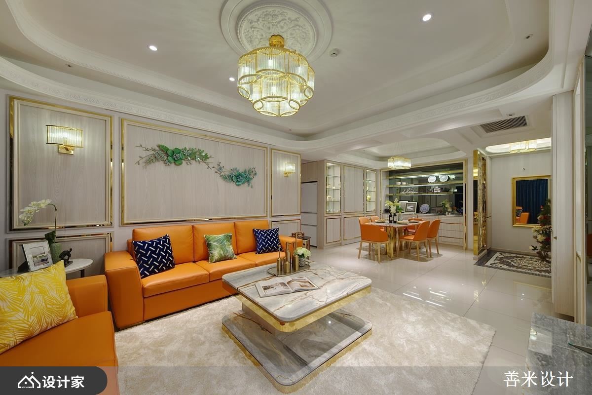 揉合法式古典与现代风 展现动人的精品工艺私宅