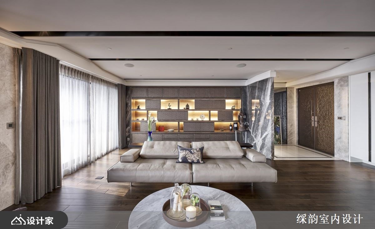 以细腻纹理与人文艺术特调 打造非凡气势的现代风宅邸