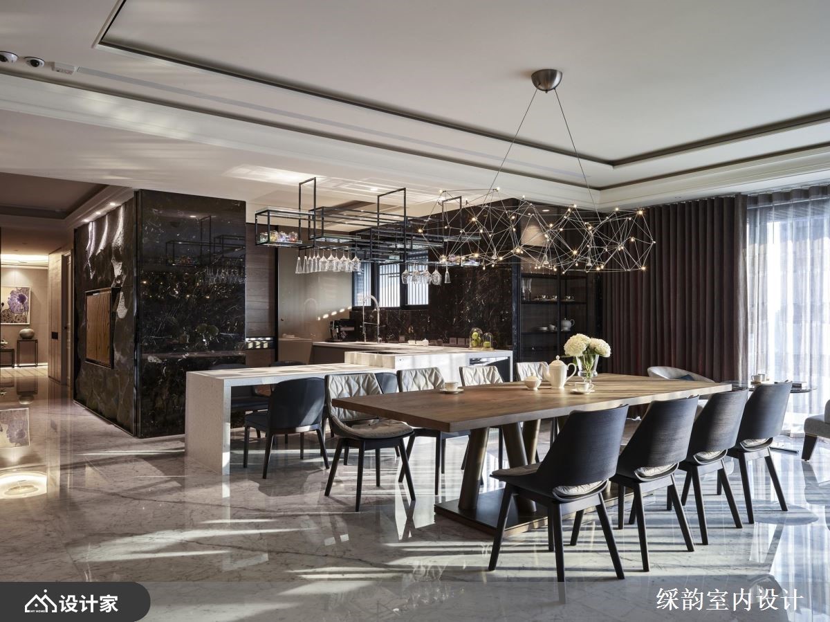 磅礡石材，流转昼夜！坐看景观大宅的神采韵味