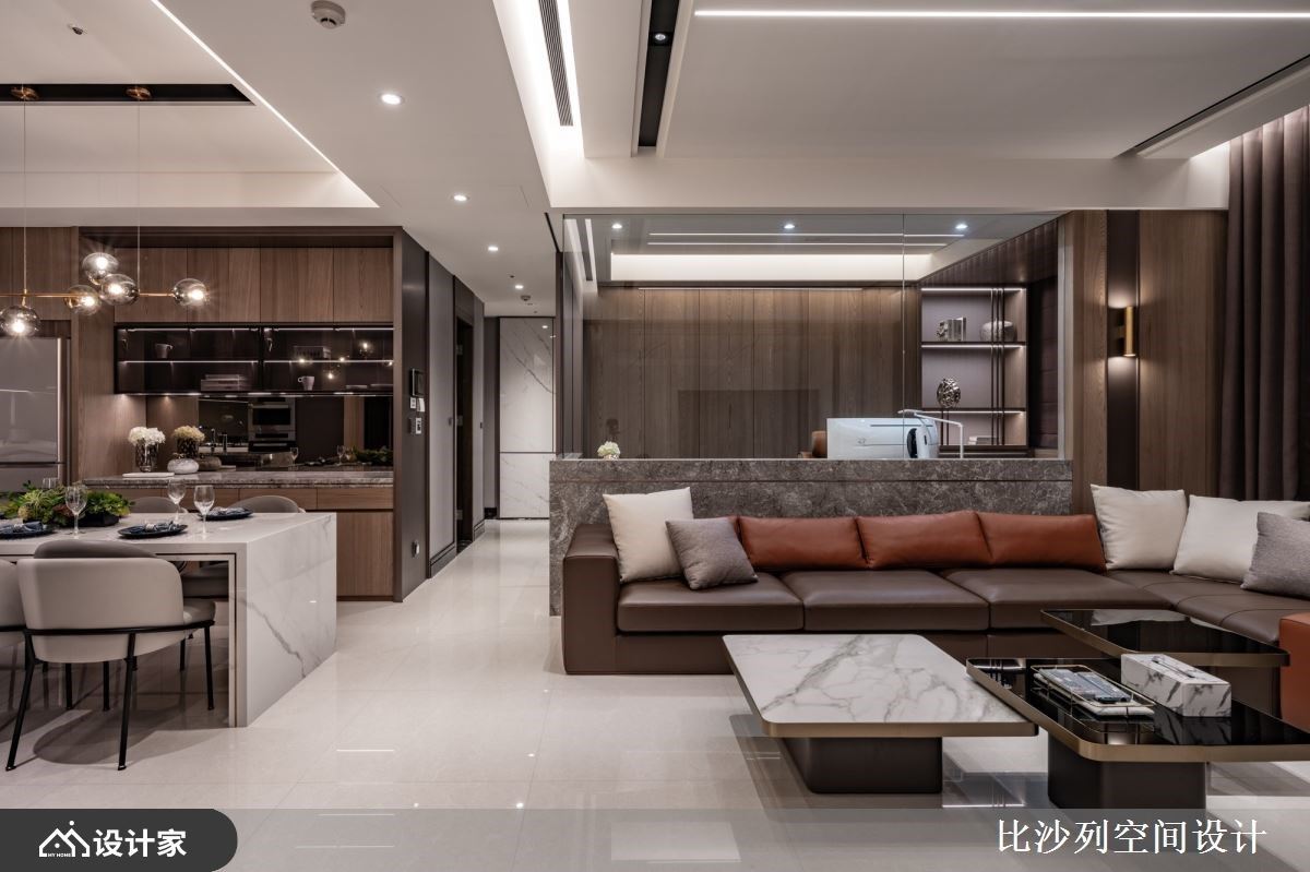 隐藏设计家的包罗万象！超过2米长餐桌、隐密更衣间，等你拉开生活序幕