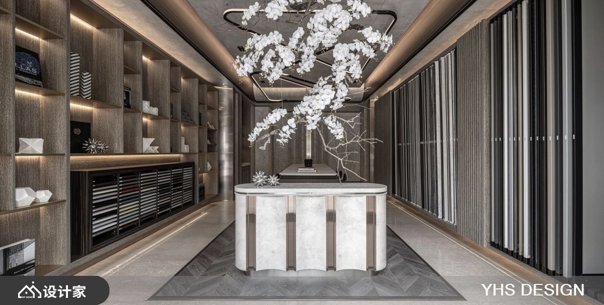 突破系统板材的制作限制，弯折工艺演绎精品奢华美学