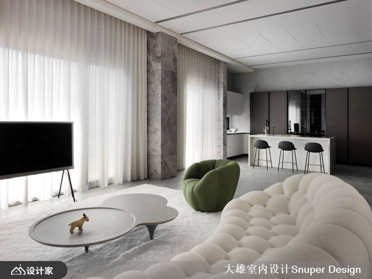 508平米一家四口独栋别墅，引山影入室、找回生活的留白