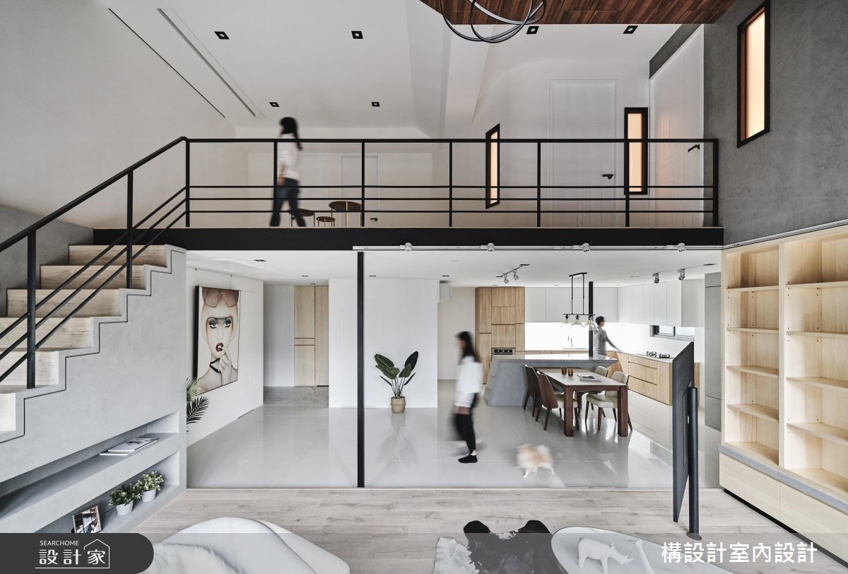 现代复层宅光影美学！俐落高质感，自在零拘束！