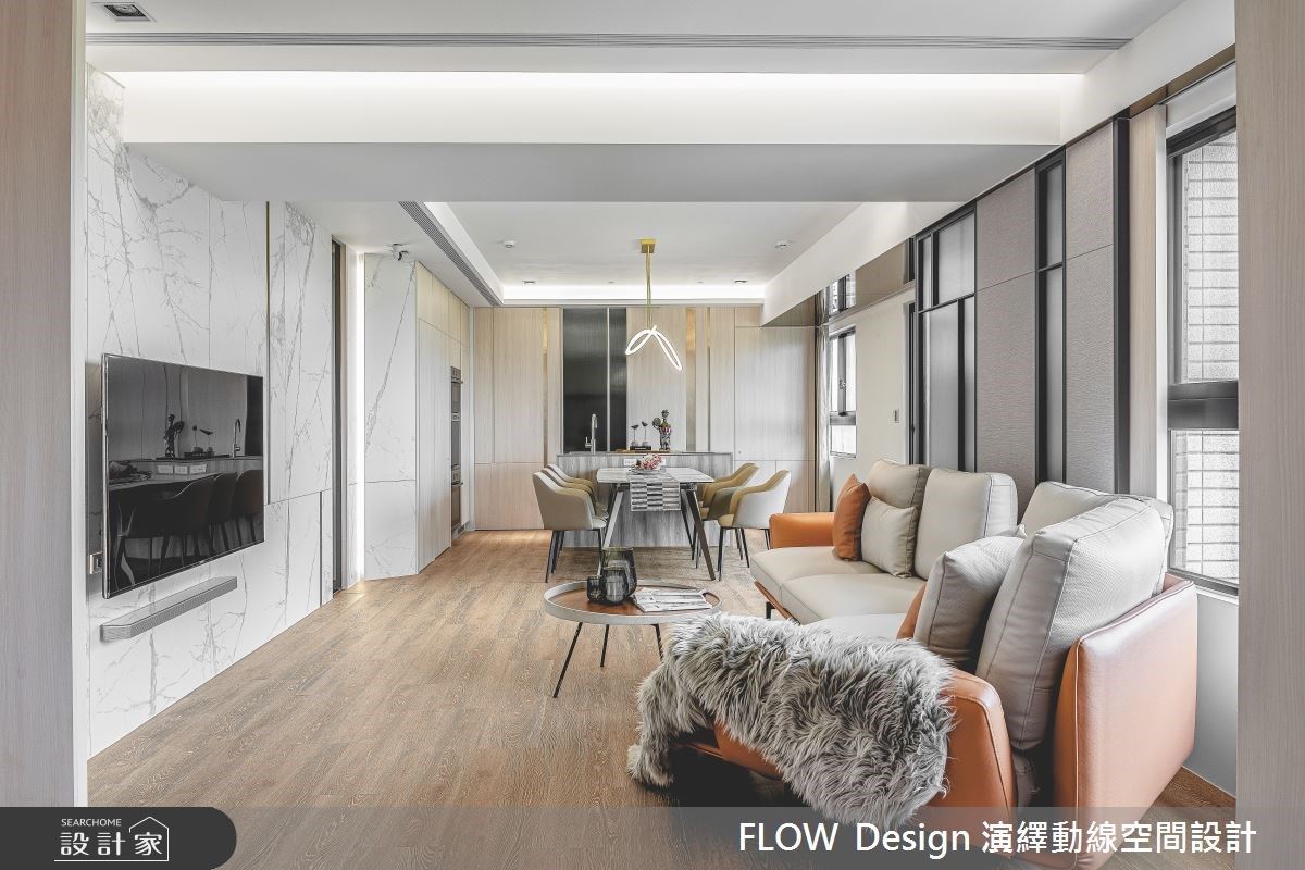 客变让住宅使用更弹性！中古双拼宅多重活动隔间激发 100% 坪效