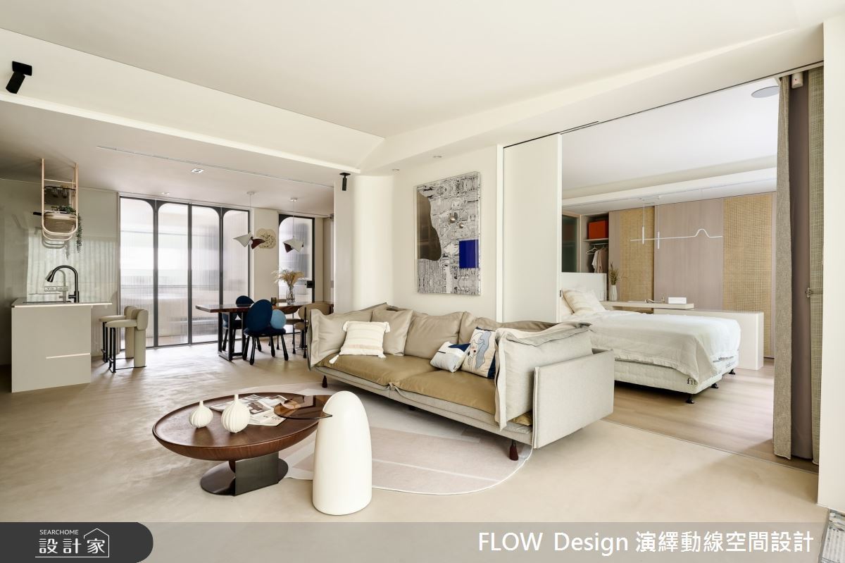 台北最疗癒的老屋翻新！靠格局调整创造独立空间，让屋内各角落看见茂密的绿树林荫～